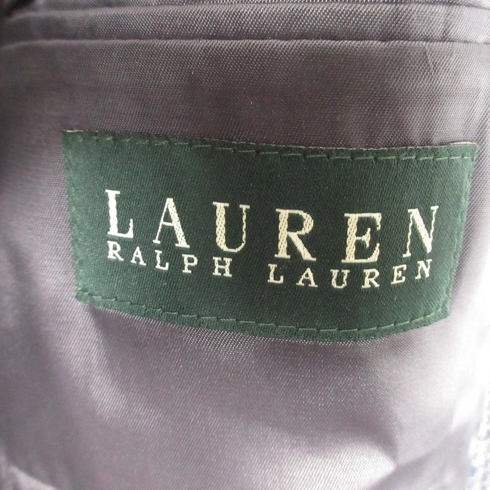 Lauren Ralph Lauren Jacket Mens 54 R Blue‎ Plaid Wool Blazer Business Office